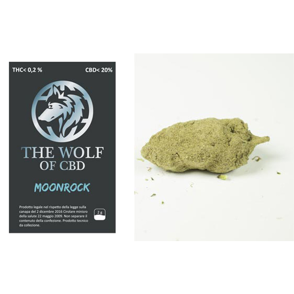 The Wolf of CBD Moonrock 2gr - Χονδρική
